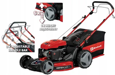 Zdjęcie produktu dla Einhell GC-PM 56/2 S HW, Kosiarka zwykła, 56 cm, 2,5 cm, 7 cm, 2200 m², 2850 RPM