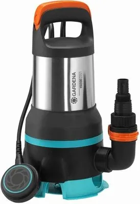 Zdjęcie produktu dla Gardena 9048-61, 550 W, Prąd przemienny, 0,7 bar, 15000 l/h, IPX8, Czarny, Stal nierdzewna