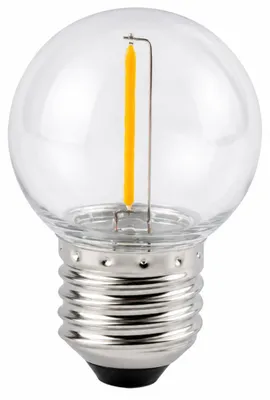 Produktbild von LED line LED Filament P45 Tropfen Kugel 1W E27 klar 50lm warmweiß 2700K 270°