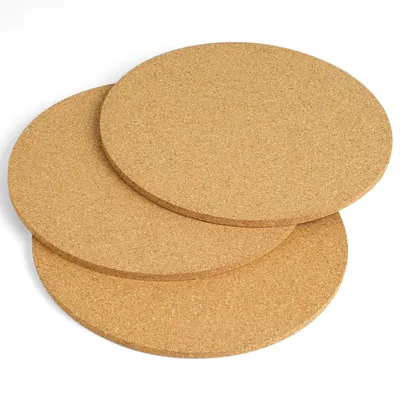 Obrázok produktu pre Podložky pod hrnčeky, 3 kusy, 18 cm, korkové