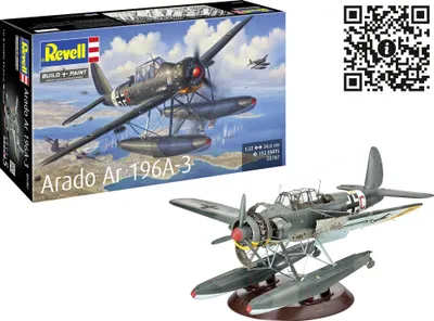Zdjęcie produktu dla Revell Arado Ar196A-3 Seaplane 1:32