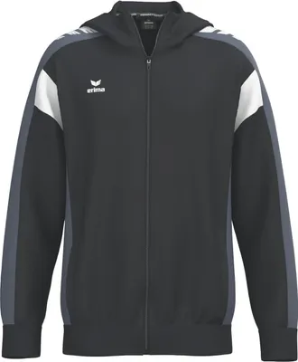 Produktbild von Erima Celebrate 125 Trainingsjacke mit Kapuze Schwarz/Schiefergrau - XL