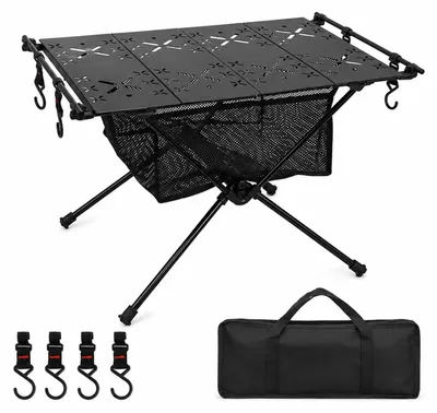 Produktbild von Zusammenklappbarer Campingtisch aus Aluminium für den Außenbereich