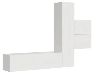 Produktbild von Zusammensetzung der Wohnzimmerwand H17 L.254 H.173,6 P.39,2