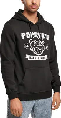 Produktbild von Merchcode Fleece Hoody - Popeye Barber Shop - L