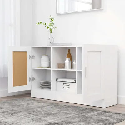 Produktbild von "Winter Sale" Kommoden - Weiß Sideboard Weiß 120x30,5x70cm Holzwerkstoff DE6592581