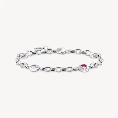 Immagine prodotto di Thomas Sabo - A2138-640-7-L19V - Bracciale - Donna - Argento 925, annerito - 16-19 cm