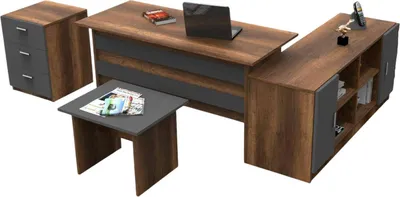 Immagine prodotto di Abutilon - set da Ufficio, Marrone Noce, Modulabile