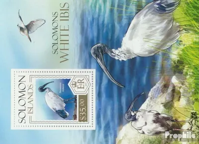 Produktbild von Briefmarken Salomoninseln 2013 Mi Block 230 (kompl. Ausg.) postfrisch Vogel