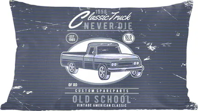 Produktbild von MuchoWow® Zierkissen Sofakissen Wohnzimmer Dekokissen 60x40 cm Auto - Oldtimer - Zeichnung - Kopfkissen - Polster mit Foto