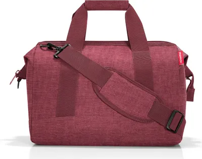 Produktbild von reisenthel allrounder M, Reisetasche, Sporttasche, Tasche, Twist Maroon, 18 L, MS3104