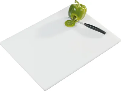Produktbild von 2 Stück Kesper Tranchierbrett, Frühstücksbrett, Schneidebrett, Küchenbrett, aus Kunststoff, Maße: ca. 510 x 380 x 12 mm, in weiß