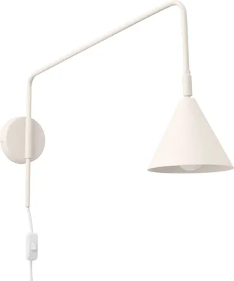Image de Applique NOX beige 1xE14 10W acier 30x61x14cm Sollux Lighting