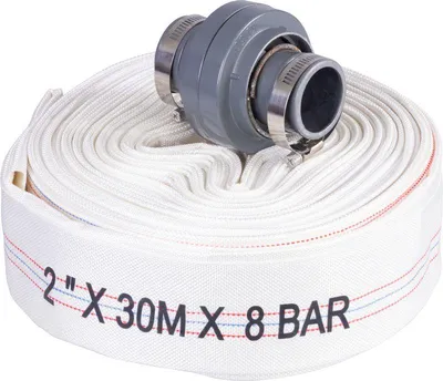 Image de Tuyau Strend Pro, de transfert, de refoulement, avec raccords, type C, 2", 30 m