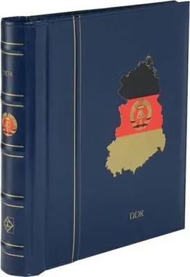 Produktbild von LEUCHTTURM SF-Vordruckalbum PERFECT DP, im Classic Design DDR 1949-1969, blau