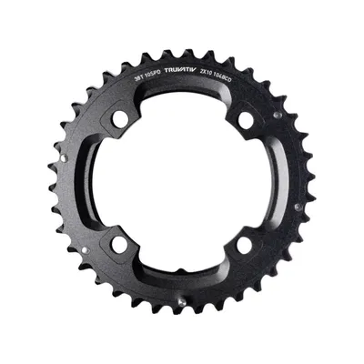 Obrázok produktu pre Sram reťazový krúžok MTB 38 t. S1 2x10 rýchlostí 104mm LK,hliník,čierny,dlhý kolík