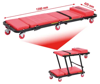 Imagen del producto de Banco de trabajo 2 en 1 y asiento plegable