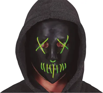 Image de Guirca Masque Avec Lumière One Size