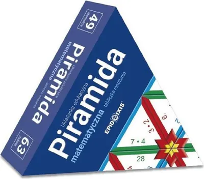 Produktbild von Epideixis Piramida Matematyczna M2: Nauka Przez Zabawę, Pomoce Dydaktyczne Dla Dzieci