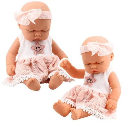 Produktbild von Baby 25cm rosa Kleid 24450 55785