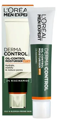 Immagine prodotto di Idratante contro le imperfezioni cutanee SPF 30 Uomo Expert Derma Control (idratante antiolio) 50 ml