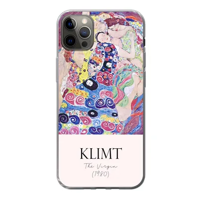 Produktbild von MuchoWow® Handyhülle Schutzhülle Hülle für iPhone 13 Pro Max Malerei - Jugendstil - Gustav Klimt Silikon Softcase Handy Hülle - Mobiltelefon