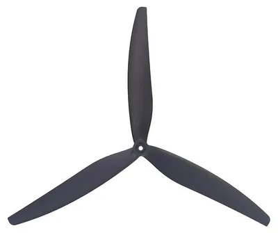 Produktbild von Gemfan 18X10X3 18 Zoll 3-Blatt Propeller Schwarz (1CW+1CCW)