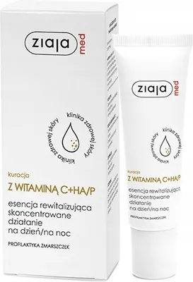 Zdjęcie produktu dla Ziaja Med, Kuracja z witaminą C esencja rewitalizująca na dzień i na noc, 30ml