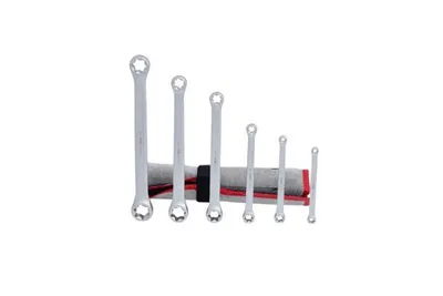 Image de KS TOOLS Jeu de clés polygonales doubles 911.0370 Acier au chrome-vanadium 585g