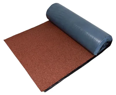 Produktbild von Onduline KSK Gartenhausbahn Rot kaltselbstklebend 5m lang - 50cm breit Dachbahn Dachfolie Oberlagsbahn