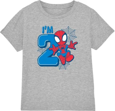 Produktbild von Spider-Man - "Cute Spidey" T-Shirt für Kinder - 2 Geburtstag TV4043 (116) (Sport Heide)