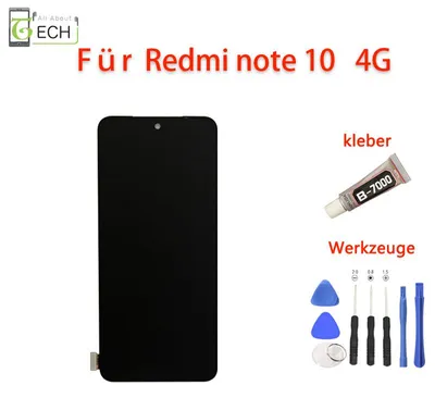 Produktbild von Für Xiaomi Redmi Note 10 / 10S 4G LCD Full (OLED) Display Bildschirm Touchscreen