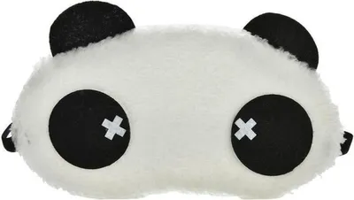 Produktbild von CHPN - Schlafmaske - Augenmaske - Reisemaske - Lichtumgebungsmaske - Panda - Kindermaske - Durchschlafen - Einheitsgröße