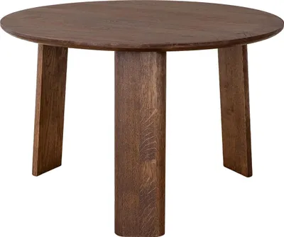 Productafbeelding van Monti bijzettafeltje 61 cm, tabakskleur – Bijzettafeltje van massief eikenhout met een minimalistisch design