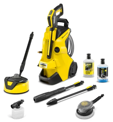 Zdjęcie produktu dla Kärcher K 4 Power Control Flex Car & Home, Wyprostowany, Prąd elektryczny, 8 m, 5 m, Żółty, Czarny, 420 l/h