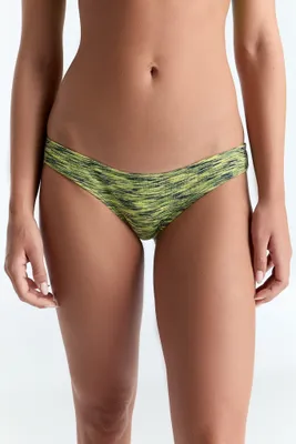 Produktbild von Damen Bikini aus 100% Biobaumwolle mit Space-Dye-Farben und klassischem Schnitt, nachhaltig