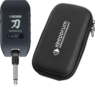 Image de Boss Amplificateur pour casque Katana GO Amp Plug avec sac keepdrum