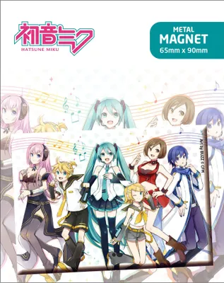 Zdjęcie produktu dla Magnes Hatsune Miku Hatsune Miku i przyjaciele