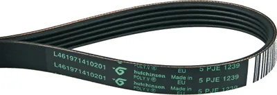 Produktbild von Riemen Keilrippenriemen Antriebsriemen Waschmaschine 1239PJ5 E Bauknecht 481235818215 Whirlpool Philips Ignis Excellence Super Eco Platinum Move Prime Sensitive Star Plus Sport Loe