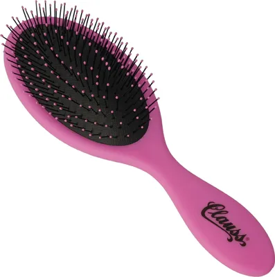 Produktbild von Haarbürste Detangler Entwirren Hairbrush Nylon-Borsten schonend schwarz