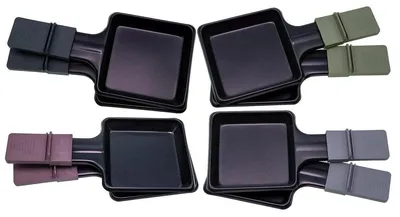 8 Raclette-Pfännchen, Edelstahl, für Severin 7108048 RG9645