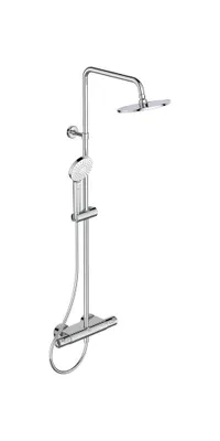 Immagine prodotto di Sistema doccia CERATHERM 50 con termostatico doccia CeraTherm T50 cromo cromo con termostatico doccia