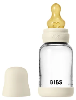 Obrázok produktu pre Sklenená fľaša Bibs Baby Bottle Round 120 ml