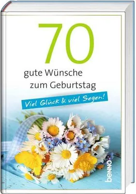 Immagine prodotto di 70 gute Wünsche zum Geburtstag