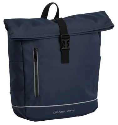 Produktbild von Daniel Ray Rucksack Vancouver mit gepolstertem Rücken - Moderner Rolltop-Rucksack mit vielen Taschen in Navy