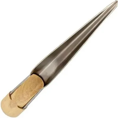 Image de Goldenship Pointe creuse Argent 18 mm Argent 18 mm