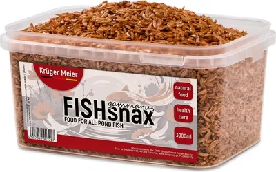 Produktbild von Kruger Meier FISHsnax Gammarus 3000ml - Fischfutter