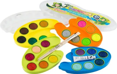 Produktbild von Jolly Wasserfarben Set Twintabs 24 Farben für Kinder und Hobby