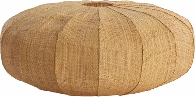 Produktbild von Light & Living - Lampenschirm Rafika - Braun - Ø50cm - Stoffschirm für E27