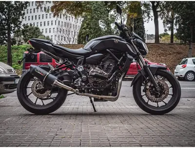 Produktbild von GPR Komplettauspuff Furore Schwarz mit Katalysator für Yamaha Tracer 700 2020-2021